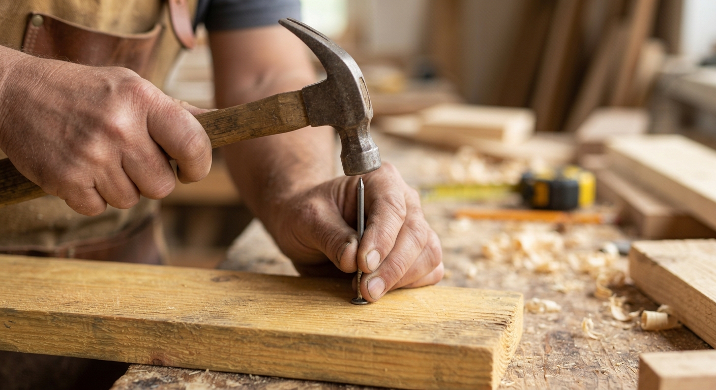 blunting nail tip