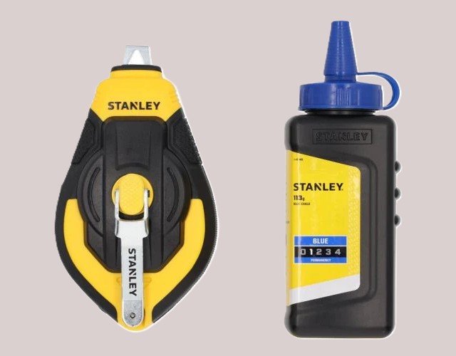 chalk line small home construction