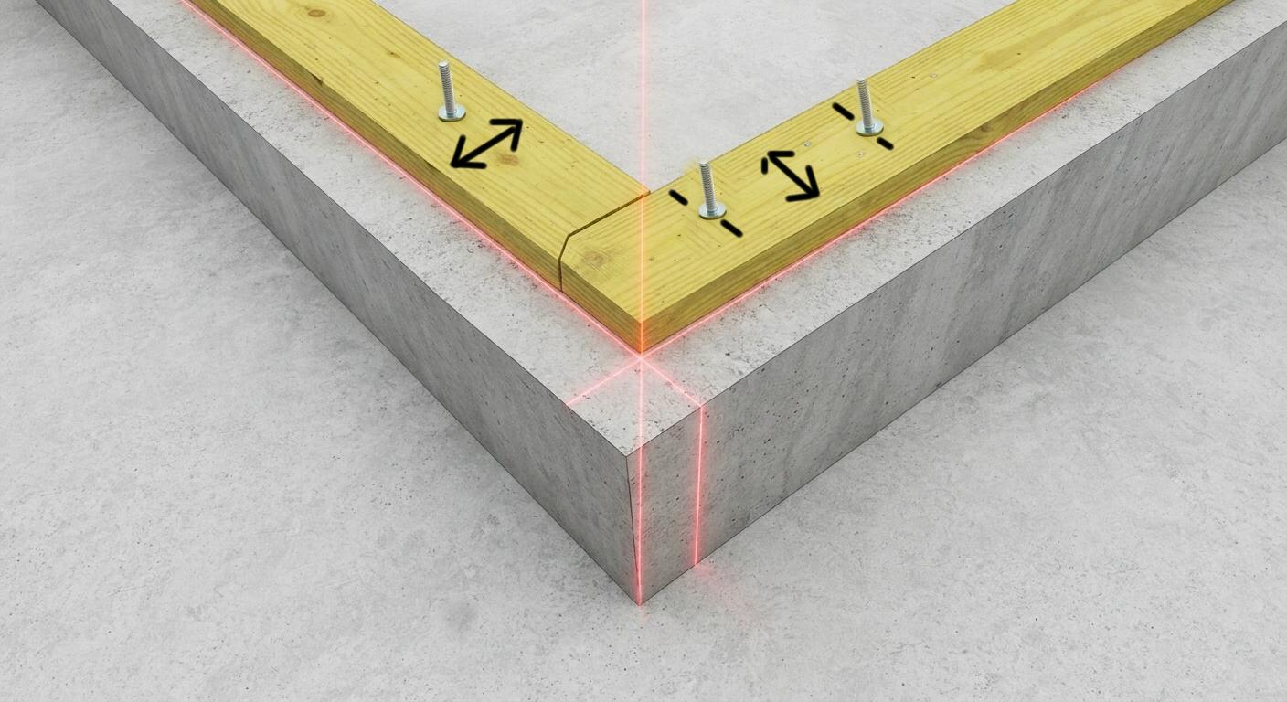 out of square foundation