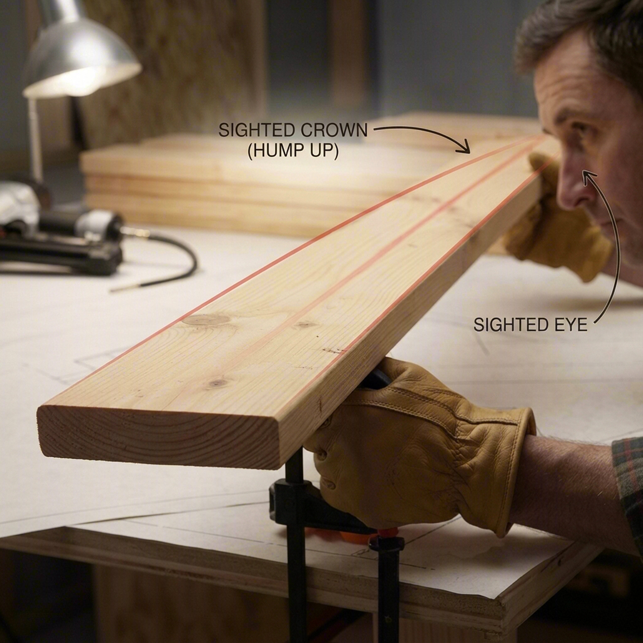 finding lumber crown