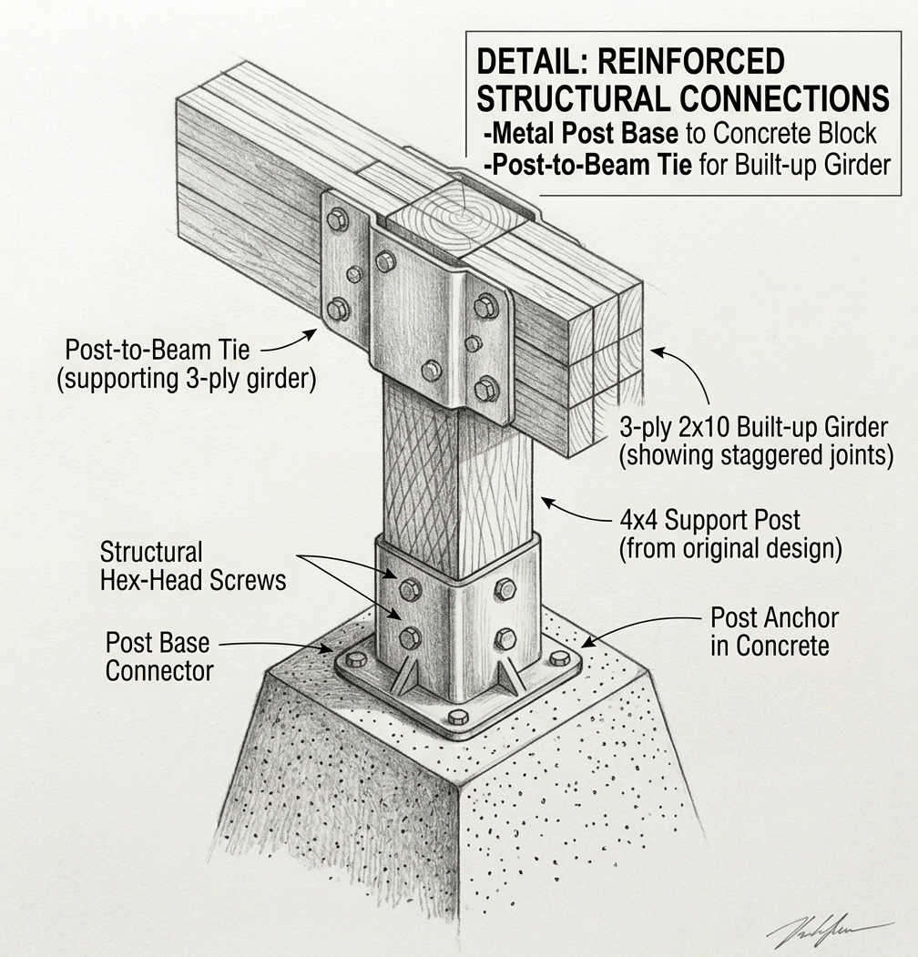 deck block pier deck block pier