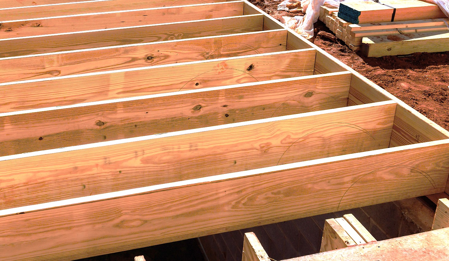 lumber floor joists
