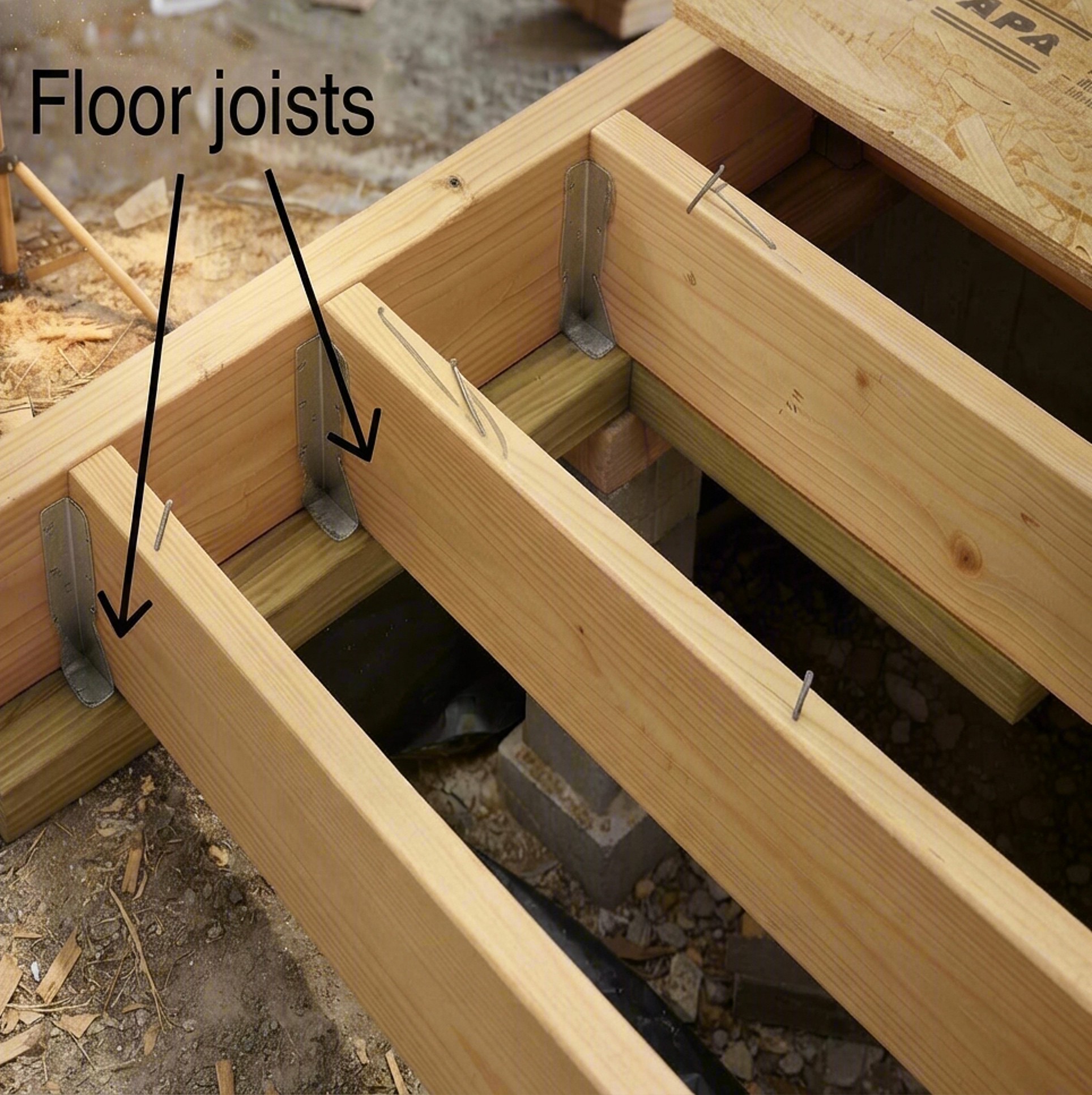 floor joists small home