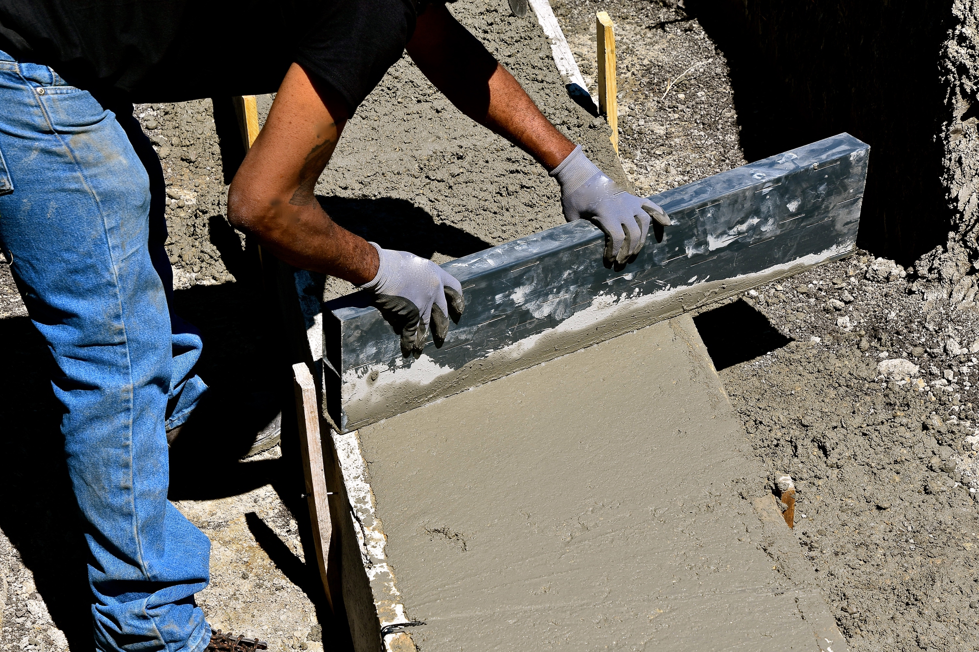 screed footings screed footings