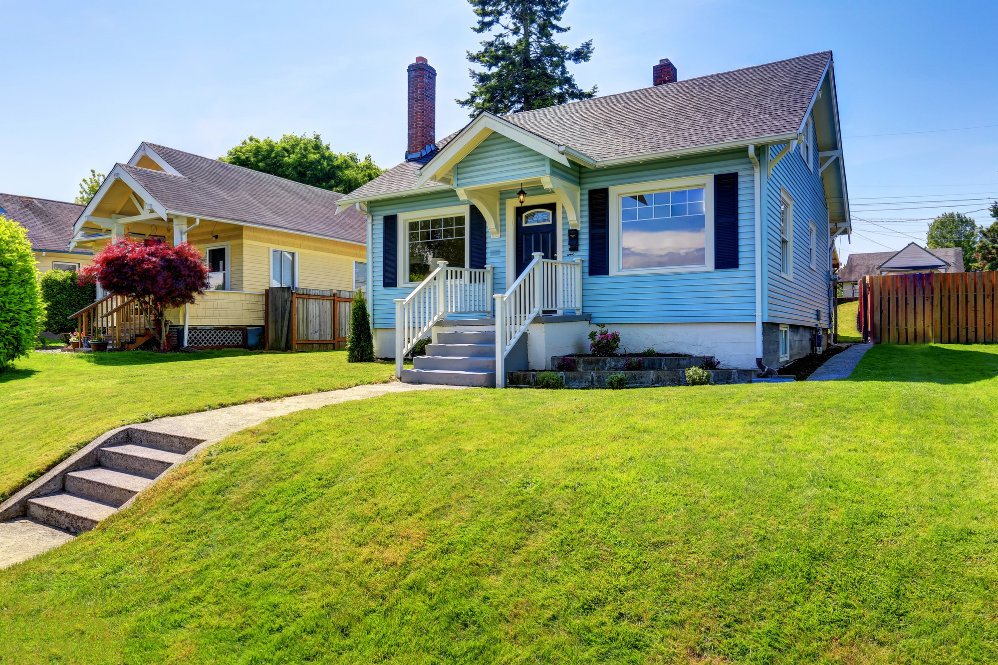 small blue home small blue home