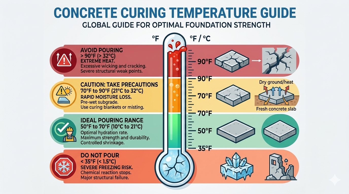 cement curing temperatures guide cement curing temperatures guide