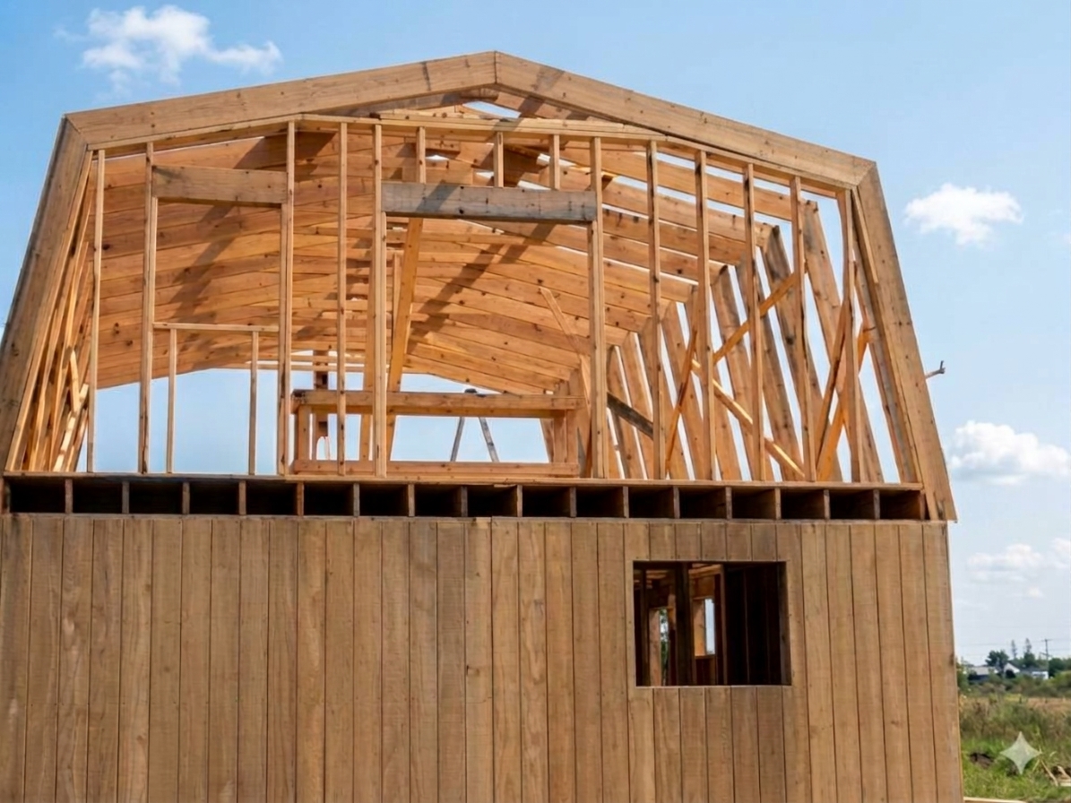 gambrel roof gambrel roof