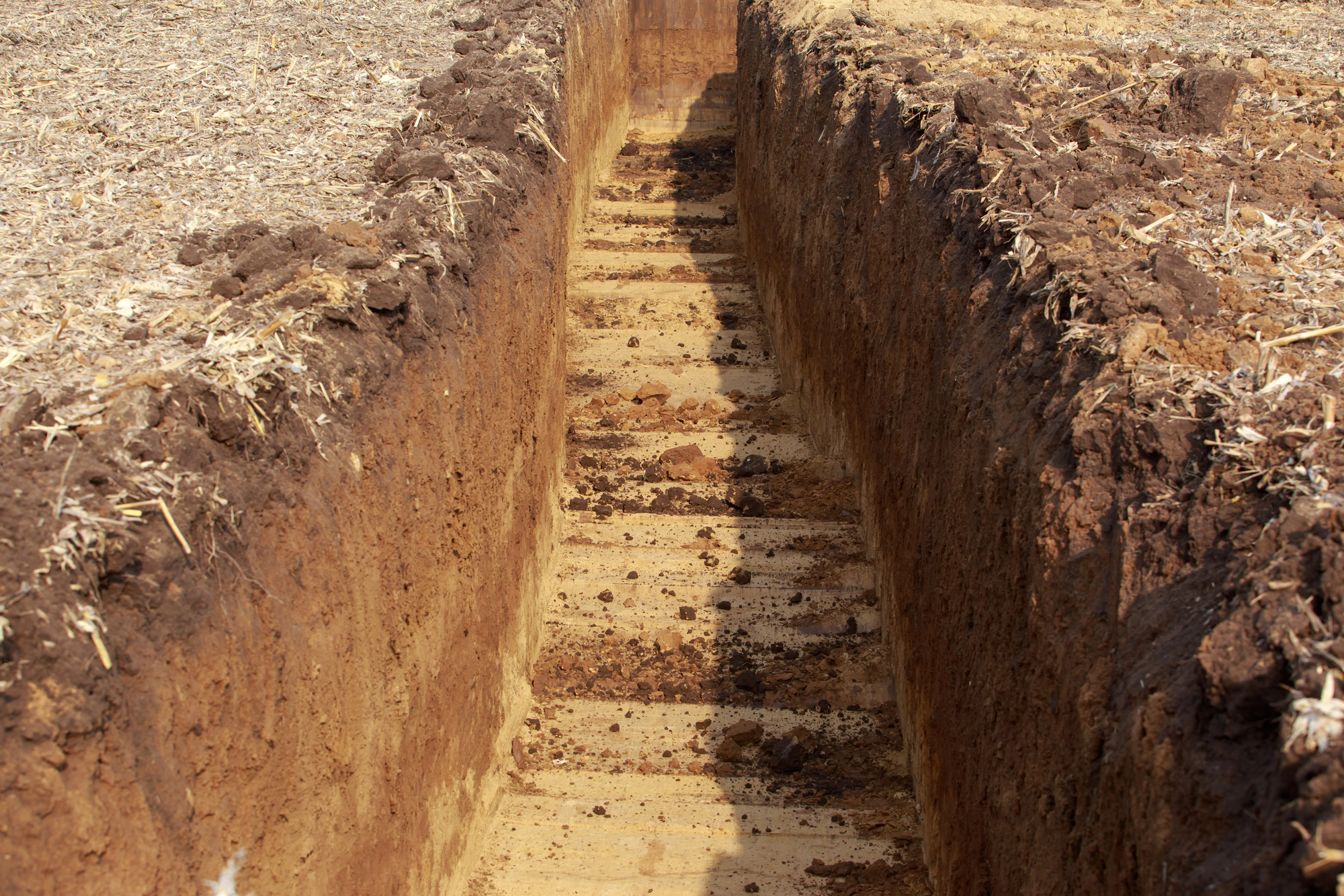 footing trench footing trench