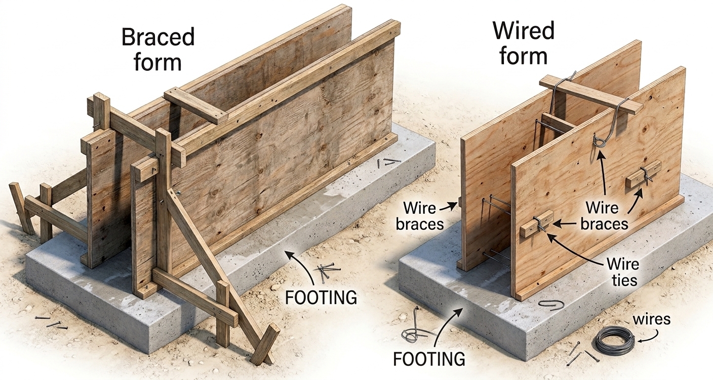 cement forms for foundation wall cement forms for foundation wall